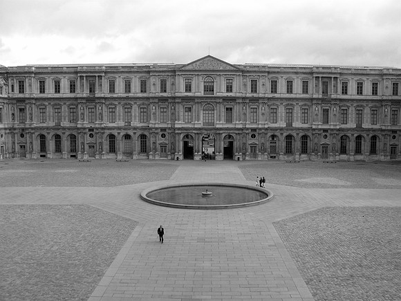 The Louvre Courtyard