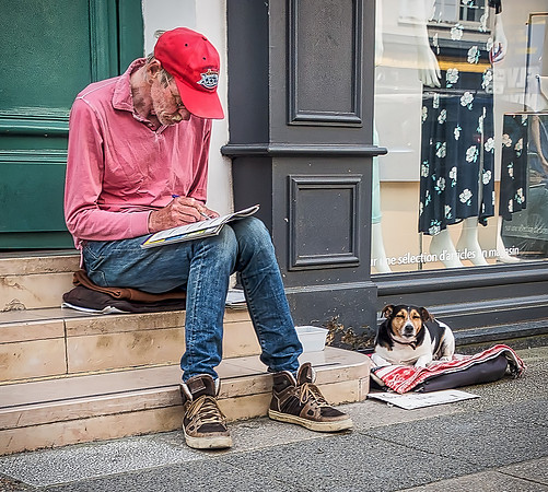 Paris - Panhandler