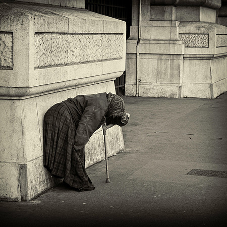 Paris - Panhandler