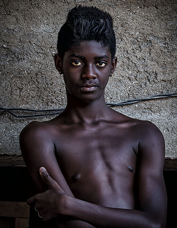 Cuba - Boy on a Balcony