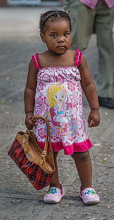 Cuba - Young Girl on Sunday