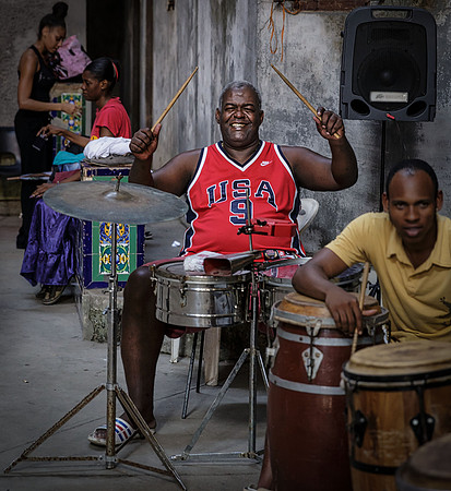 Cuba - Afro-Cuban Dance Drummer