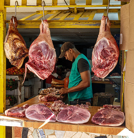 Cuba - Meat Market