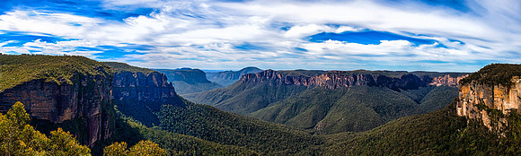 Blue Mountain Panorama
