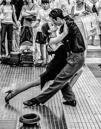 Tango Dancers - Florida Street - Buenos Aires