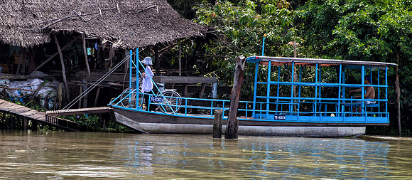 Ferry - Mekong River, Vietnam